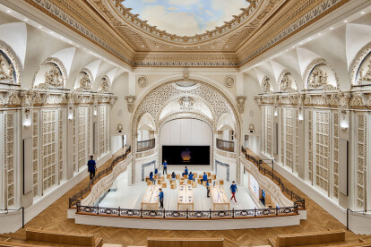 Apple celebrates the legacy of Los Angeles architecture with their unveiling of Apple Tower Theater