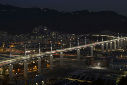 The Genoa Saint George Bridge