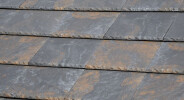 FLAT-5XL CERAMIC ROOF TILE | BORJAJET CERAMIC SLATE PARÍS OCRE