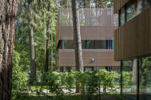 Sustainable Vilnius housing development draws from the tranquility of the forest