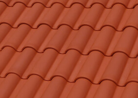 TB-10 TECH CERAMIC ROOF TILE | NATURE RED