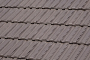 TECHNICA-10 FLAT ROOF TILE | PLAIN COLOUR CHOCOLATE