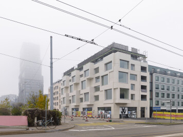 New Building on Meret Oppenheim-Strasse, Basel