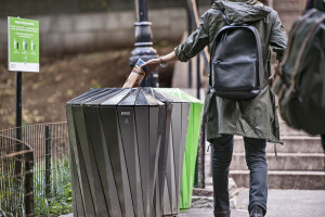 Central Park Conservancy Recycling System