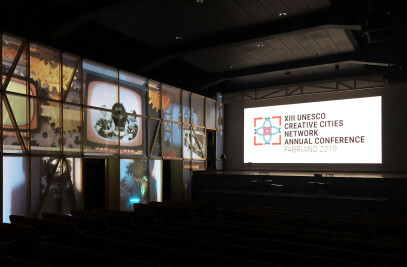 Cinema pavilion _ Annual Meeting UNESCO