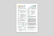 Auragami Single Color White Spec Sheet / Data Sheet