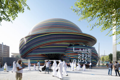 The Russian Pavilion at EXPO 2020 in Dubai