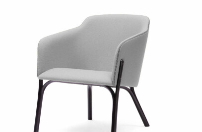 Split lounge armchair