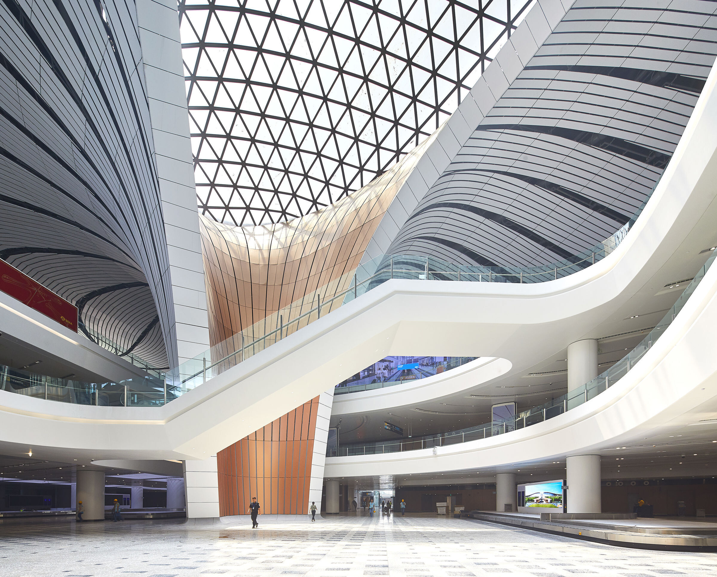 photo_credit photo : Hufton+Crow | project : Beijing Daxing International Airport 