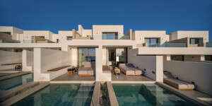White Coast Hotel in Milos Island