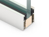 MICRA I | frameless partition | single glazed