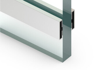 MICRA Industrial | frameless partition | single glazed MICRA Industrial | frameless partition | single glazed