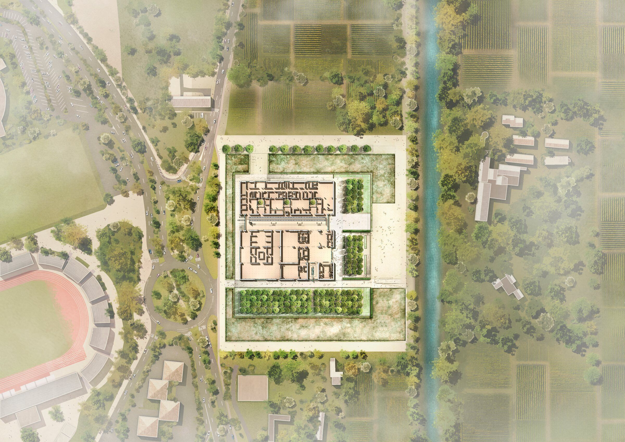 https://archello.com/story/104626/attachments/drawings/1 photo_credit Hazel Eynon Cole / Cecilia Shiels / Charlotte Bywaters / Foster + Partners