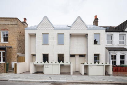 Ghost Houses explores the unique nature and slim configuration of the traditional London terraced house