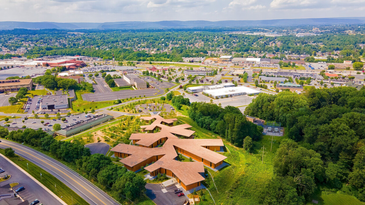 Ryuichi Ashizawa Architects & Associates create a forest with architecture at the Swales JST Harrisburg Production Engineering Center (HPEC)