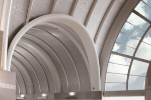 USG Ceilings Plus Radians™ - Linear Metal Ceiling System
