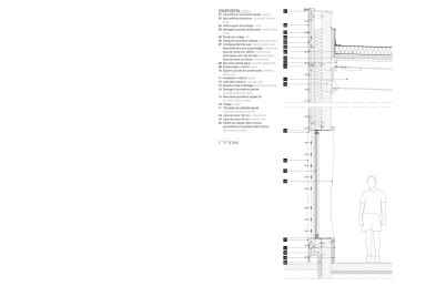 Sports Hall La Minais detailing