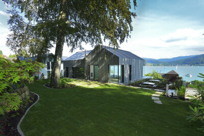 The zinc house by the lake