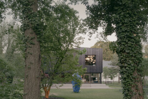 wooden house in Brandenburg