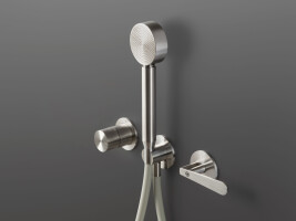 LTZ32 - Wall mounted thermostatic mixer set for shower with 2 way diverter and hand shower