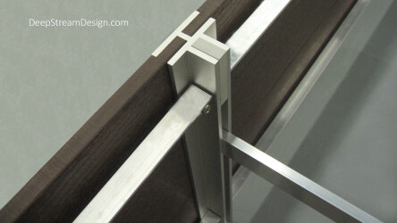 Proprietary Extruded Structural Anodized Architectural Aluminum Frame System