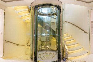 Round Glass Elevators