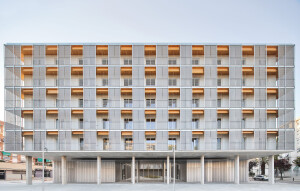 Cornellà de Llobregat social housing in Barcelona becomes the largest wooden-structured residential building in Spain