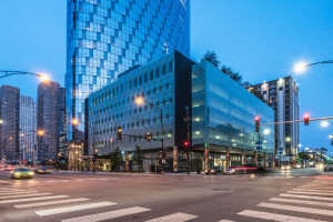 Glass Parking Facades