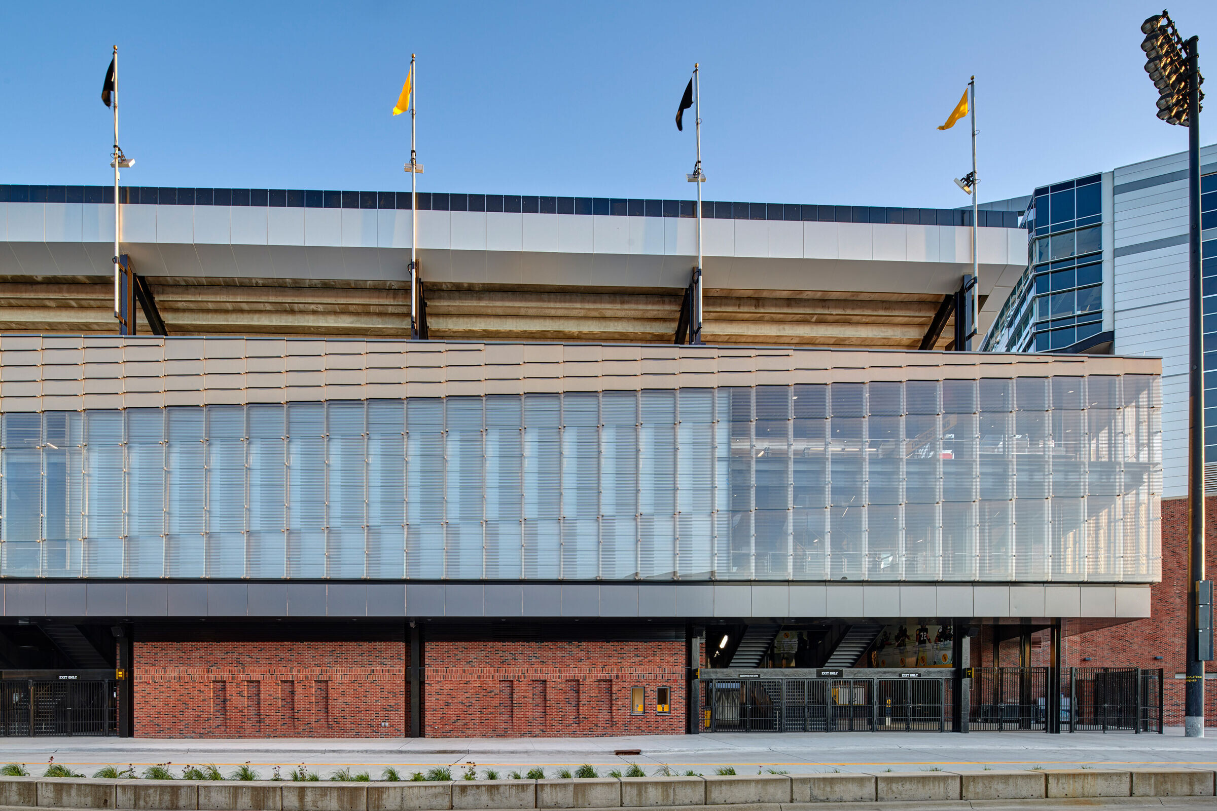 Kinnick Stadium, Iowa City, IA by Neumann Monson Architects and HNTB