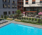 Courtyard & Pool 3D Rendering