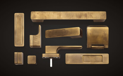 Collection Minimal - masive brass