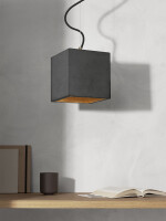 [B5]dark Pendant light cubic big