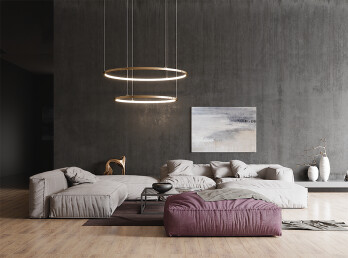 brass-O | suspension lamp circle | Jacco Maris Design