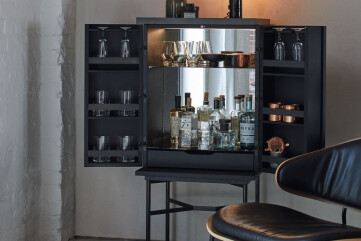 HARRI Bar cabinet BLACK EDITION HARRI Bar cabinet BLACK EDITION