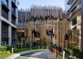 Biophilic Outdoor Public Space
