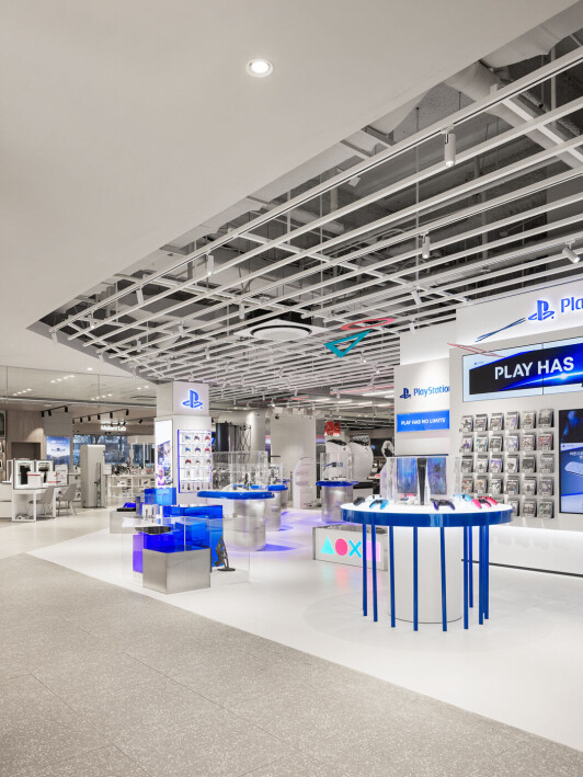 Sony PlayStation store by studio IMA, Sejong – South Korea