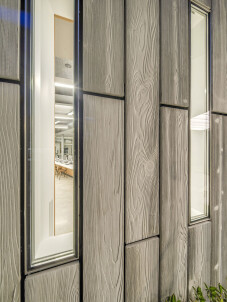 Concrete façade panels