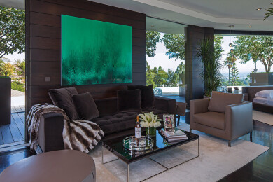 Laurel Way Beverly Hills luxury home primary bedroom suite