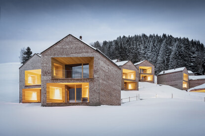 Baumschlager Eberle Architecten create an architectural statement for a natural setting in Alpe Furx