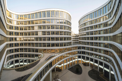 Baumschlager Eberle Architekten’s Montagne du Parc demonstrates how concepts of sustainability can be implemented at an early stage of architectural completion