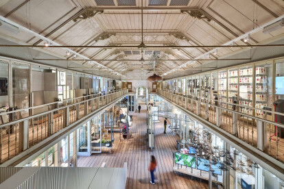 Merk X revitalizes Amsterdam Zoo natural history building that was closed for 75 years