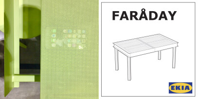 The Digital Faraday Cage Dining Table