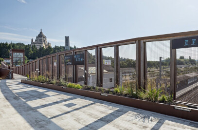 Pedestrian Bridge Lisieux