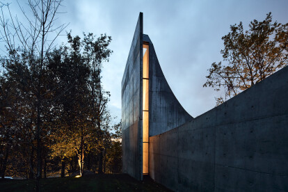 Chapel and Meditation Room by Studio Nicholas Burns presents architecture as a clearing within a clearing