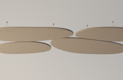 Acoustic Ceiling Panel Stone