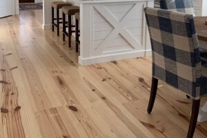Heart Pine Wide Plank Flooring