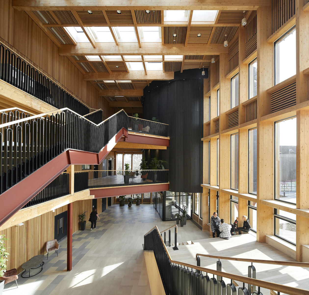 Creative Centre at York St John University fosters cross-disciplinary exchange with a stunning atrium concept and innovative building programme