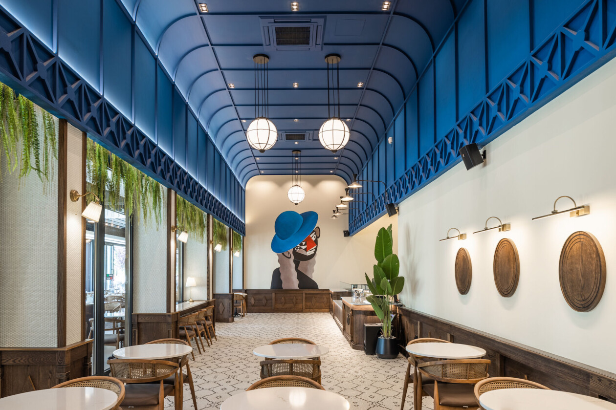 MATISSE patisserie by NOMMA STUDIO celebrates the energy and simplicity of the famous painter’s work