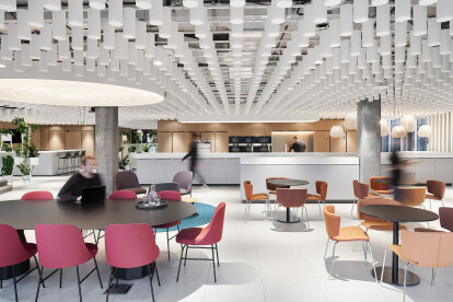 Ippolito Fleitz Group redefines office culture through a network of fluid and adaptable spaces