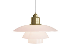 PH 3½-3 Pale Rose Brass Pendant